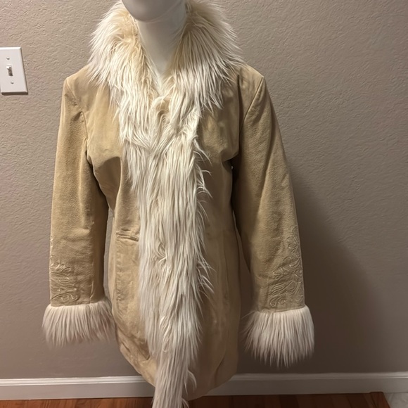 mixlit Jackets & Blazers - Mixlit suede and faux jacket